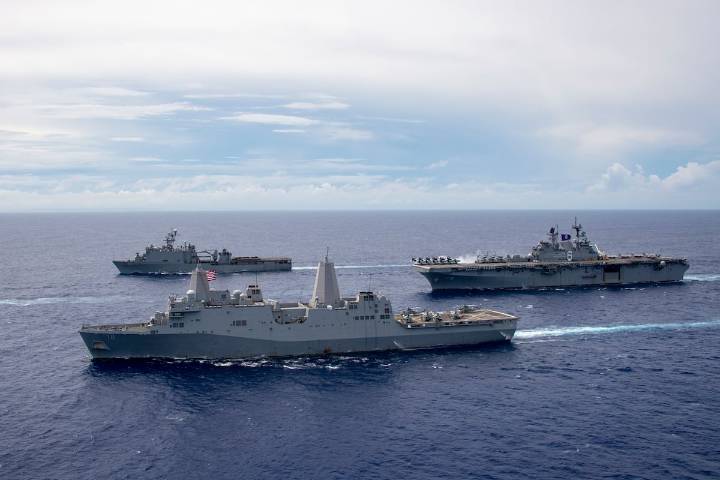 Fire extinguished aboard USS New Orleans