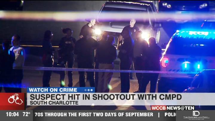 CMPD officers shoot, hit suspect who they say fired shots toward them