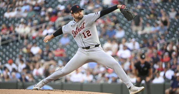 Sweeney hits go-ahead single in the seventh to lead Tigers past Twins 8