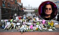 Man charged with theft of flowers from Ozzy Osbourne memorial