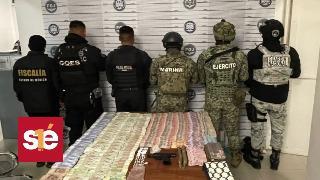 Cateo en Ecatepec deja cuatro detenidos y aseguramiento de narcóticos