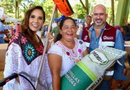 Mara Lezama entrega más de 157 millones de pesos en apoyo al campo