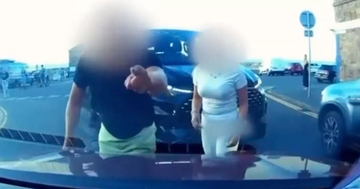 Furious East Lothian driver screams 'move' at motorist during tense 'stand off'