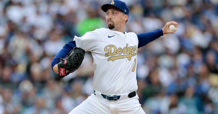 Blake Snell back on Dodger Stadium mound again