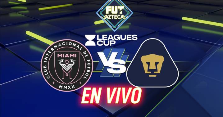 Inter Miami vs Pumas: Ver EN VIVO y GRATIS el resultado de la Jornada 3 en la Leagues Cup 2025, HOY miércoles 6 de agosto; marcador online