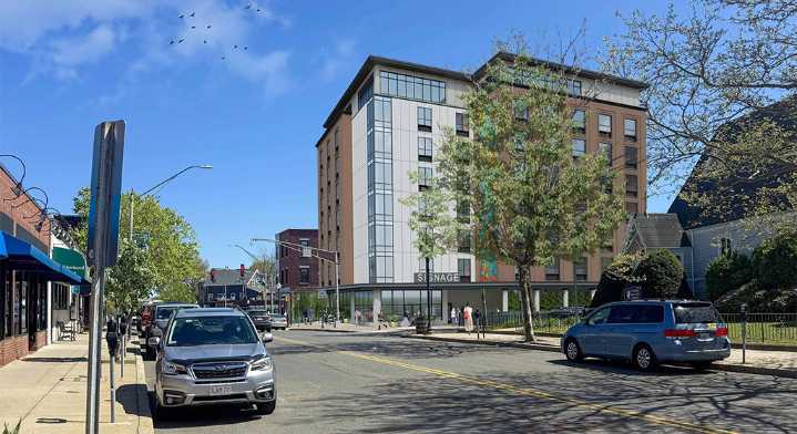Neighborhood meeting on Teele Square ‘Pit’ hears concerns about project size, soil and traffic
