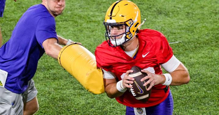 Brian Kelly explains why LSU football gave celebrated No. 18 jersey to Garrett Nussmeier