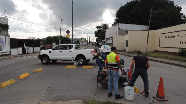 Reducen vuelta frente a C4 en Salamanca para evitar accidentes
