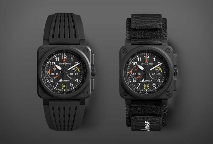 Bell & Ross BR-03 Chrono Rafale Solo Display: A Fighter Jet