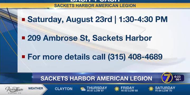 Sackets Harbor American Legion Bash 4 Cash