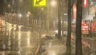 Ya comenzó a nevar en la capital