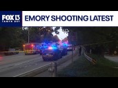 Live: Emory shooting update from police