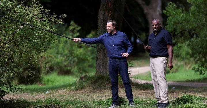 JD Vance arrives in UK as security swarm stately home as Vice President goes fishing