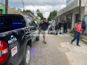 Motociclista termina hospitalizado tras derrapar en Motul