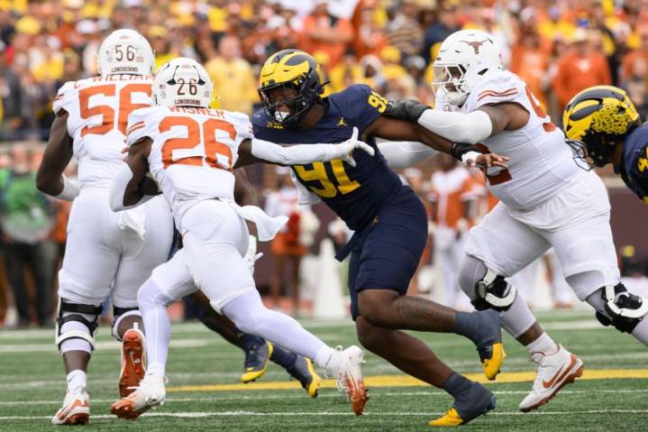 Cam Brandt ready to ‘match the standard’ with bigger role on Michigan’s defensive line