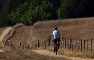 Photo | Following the path along the East Meadow at UC Santa Cruz