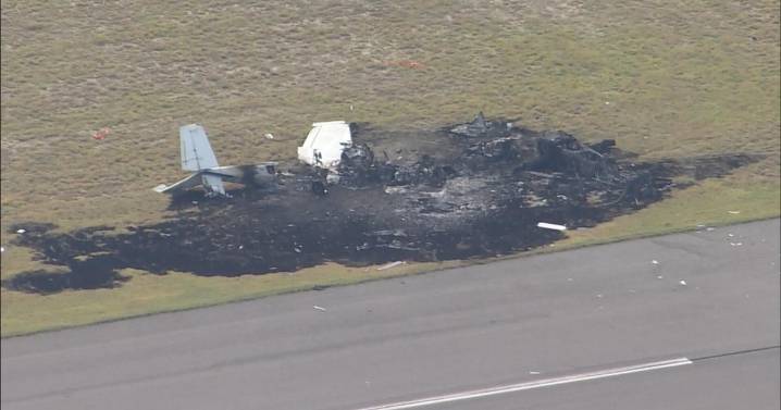 Small planes collide in midair in eastern Colorado, resulting in fiery crash