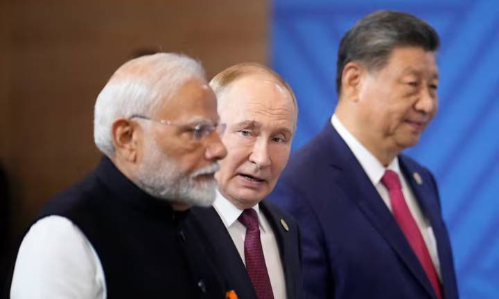 Xi Jinping recibe a Putin y a Modi en una cumbre que busca enviar un poderoso mensaje a Donald Trump