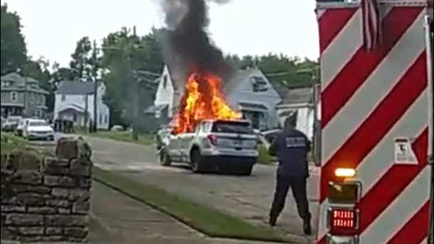 Sharonville PD release video of police chase of car believed to be connected to two recent shootings