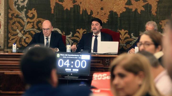 El Ayuntamiento de Alicante cierra las cuentas del 2024 con otros 54 millones sin invertir