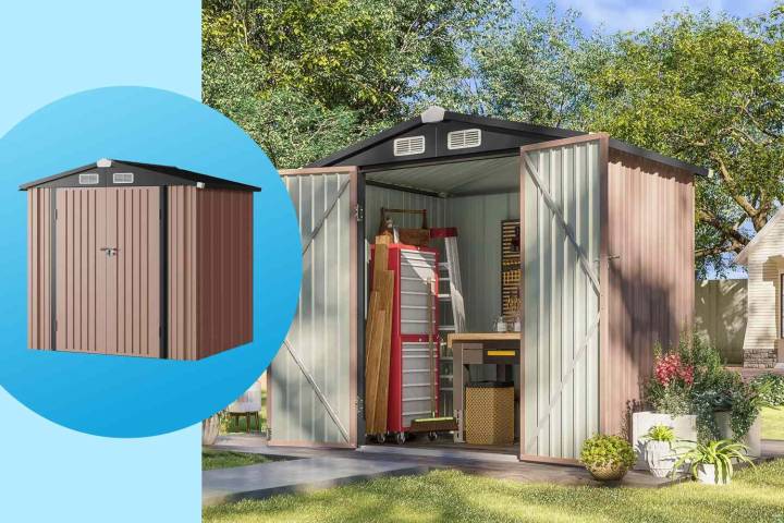 This Outdoor Storage Shed Is on Sale for $160 at Amazon