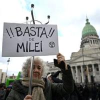 Pensioners on the frontline of Argentina's fiery politics