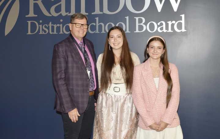 Leading the way: Two students to represent Rainbow District schools