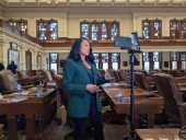 Texas Democrat spends night in Legislature protesting police shadowing in redistricting battle