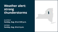 NY weather: Expect strong thunderstorms in Herkimer County early Sunday evening