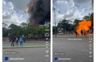 Incendio en empresa de químicos de Carabobo dejó un funcionario lesionado con quemaduras