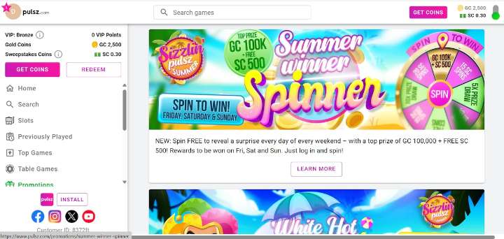 Best sweepstakes casino promos for beginngers to try this weekend