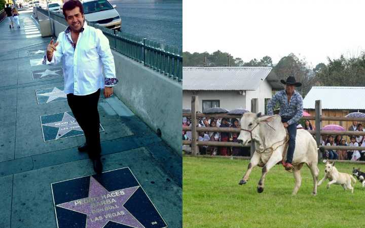 Pedro Haces presume estrella en Las Vegas
