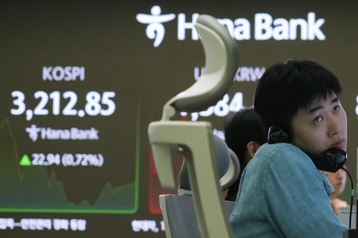 Asian shares charge higher after US stocks rally to records on hopes for interest rate cuts