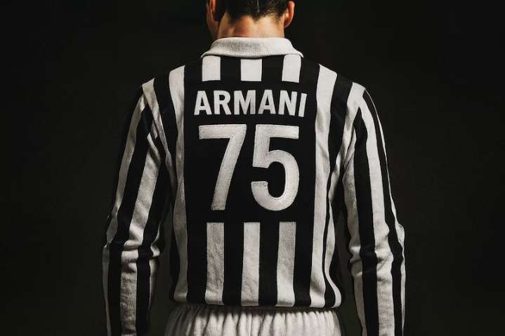 Giorgio Armani Suits Up Juventus with Midnight