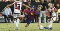 El Barça pincha en Vallecas en un partido sin VAR y que mereció perder