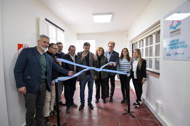 Benito Juárez: inauguró el centro universitario número 40 del programa Puentes