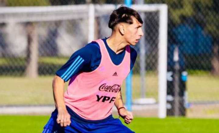 El pampeano Sayago en la Sub 15