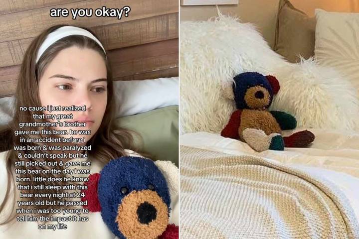 Woman Honors Late Uncle Who Gave Her a Teddy Bear at Birth (Exclusive)