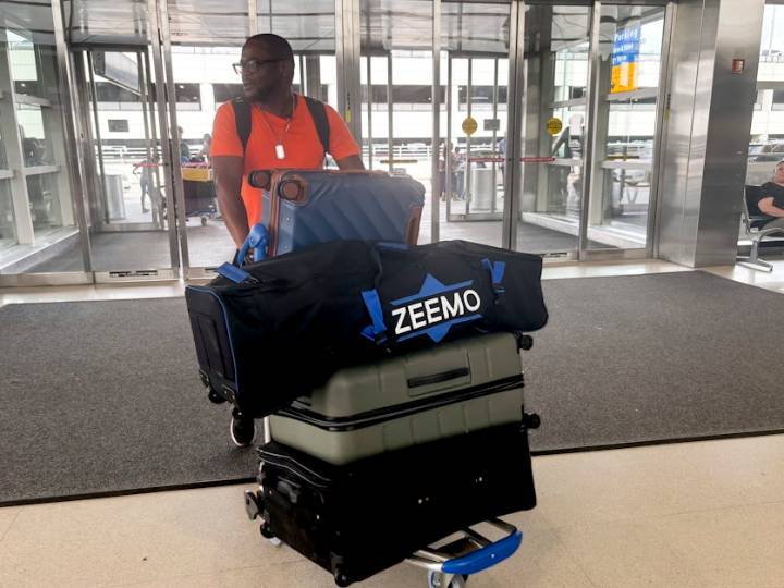 Too much to pack, not enough hugs: A Kenyan man's last 48 hours in America