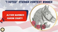 ‘I Voted ‘ Sticker Contest winner announced in Kentucky