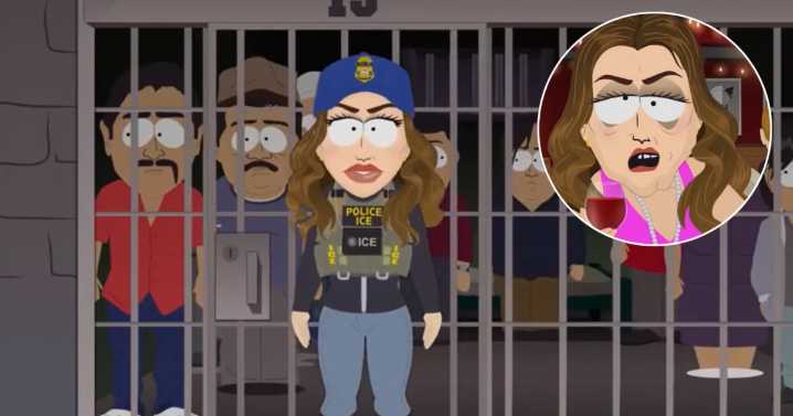 Capítulo de South Park se burla de Kristi Noem y la secretaria del DHS responde