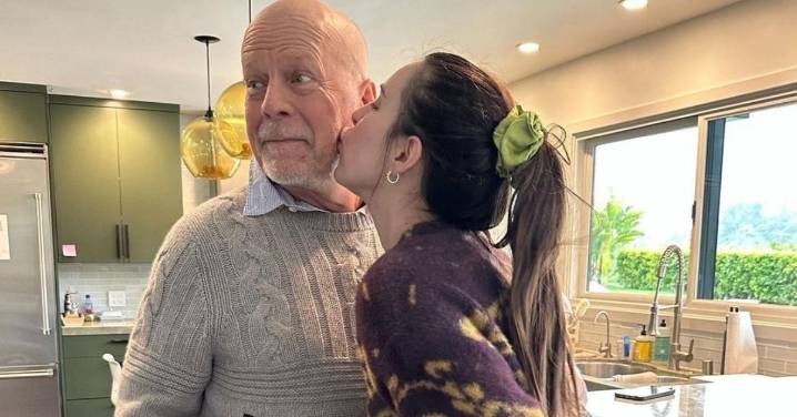 La mujer de Bruce Willis habla del estado de salud del actor: "El lenguaje se le está yendo"