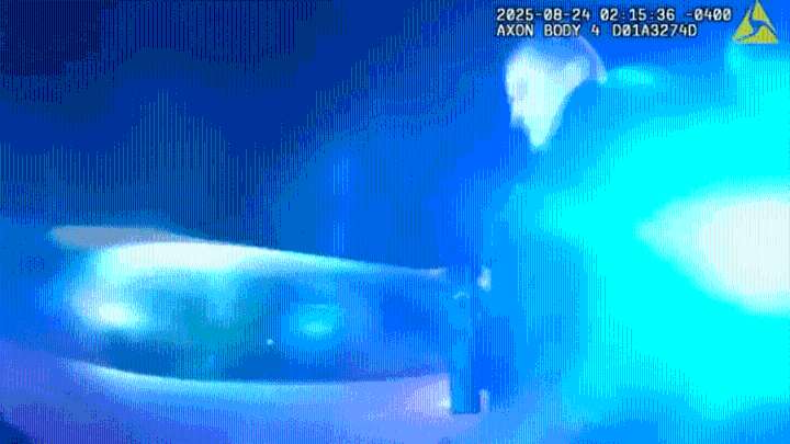 Video shows Florida officers nearly struck by alleged drunk driver