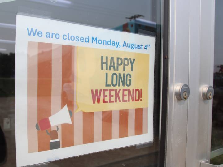 What is open and closed this holiday Monday