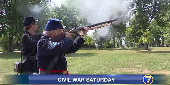 Historians at Sackets Harbor Battlefield celebrate Civil War Saturday