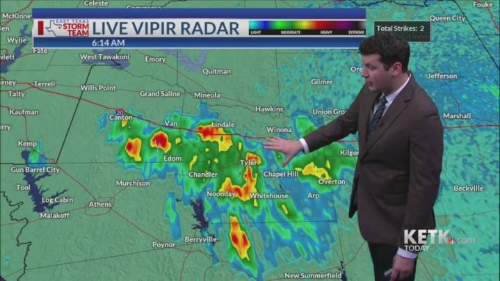 Wednesday Morning Forecast: Isolated rain chances today