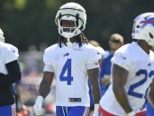 Buffalo Bills running back James Cook ends contract standoff