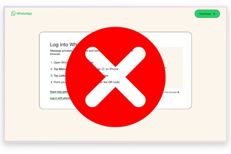¿Lo notaste? WhatsApp tiene fallas en su plataforma web y deja a varios sin servicio