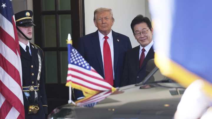 Trump hosts South Korea’s new leader, Lee Jae Myung, for a trade summit