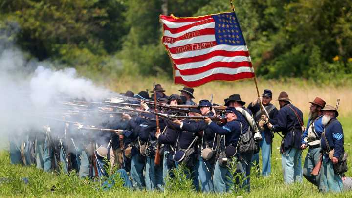 See the sights from Civil War Weekend at Hale Farm & Village